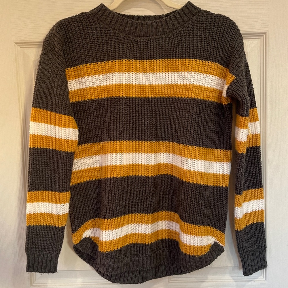 Striped Crewneck Sweater